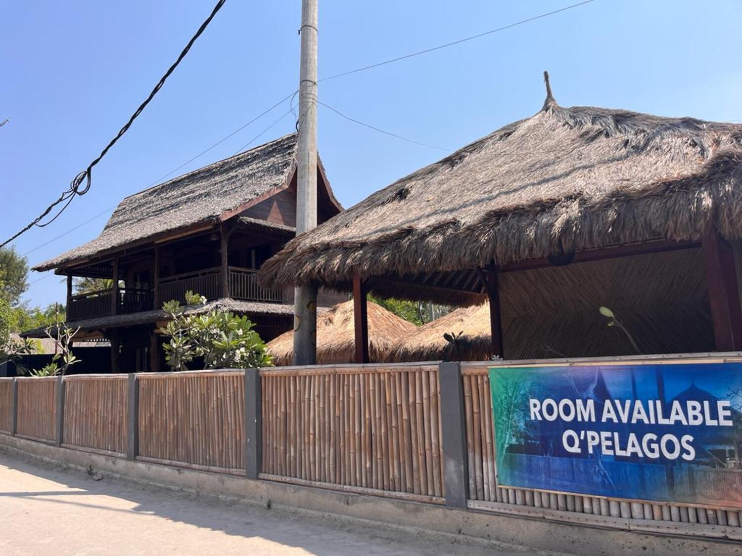 Q'Pelagos Sunset Bungalow Gili Trawangan Esterno foto